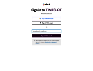 timeslot.slack.com screenshot