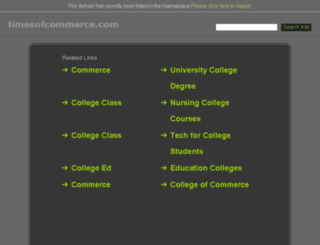 timesofcommerce.com screenshot