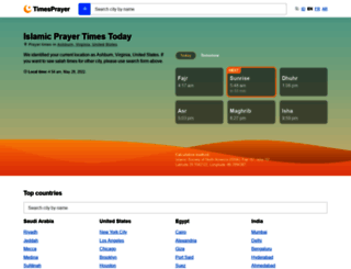 timesprayer.org screenshot