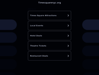 timesquarenyc.org screenshot
