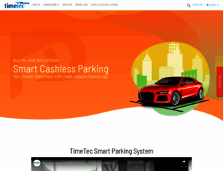 timetecparking.com screenshot