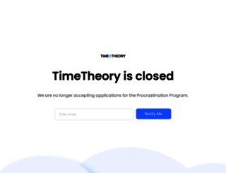 timetheory.com screenshot