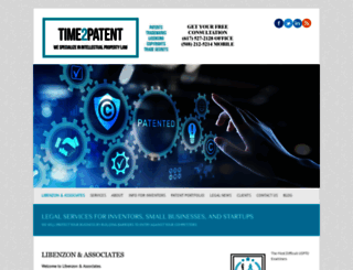 timetopatent.com screenshot