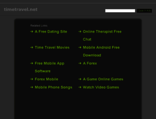 timetravel.net screenshot