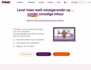 timewax.nl screenshot