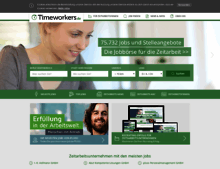 timeworkers.de screenshot