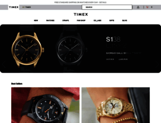 timex.com.mx screenshot