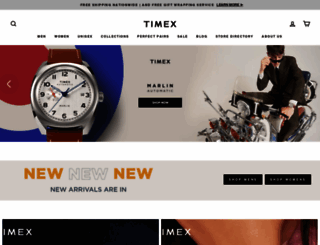 timexwatches.com.ph screenshot