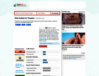 timezene.com.cutestat.com screenshot