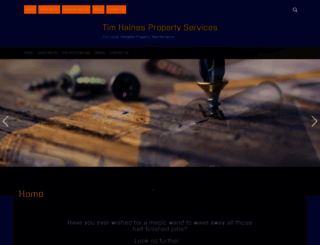 timhainespropertyservices.co.uk screenshot