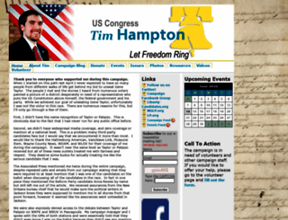 timhampton.com screenshot