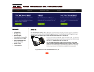 timing-belt-manufacturer.com screenshot