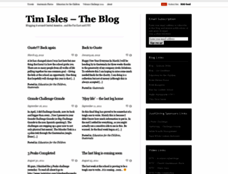 timisles.wordpress.com screenshot