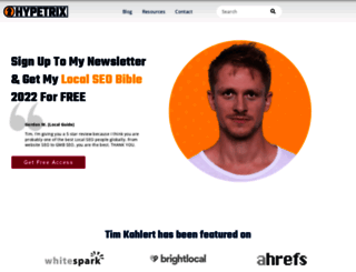 timkahlert.com screenshot