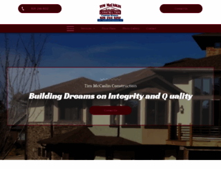 timmccaslinconstruction.com screenshot