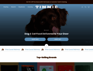 timmie.com screenshot