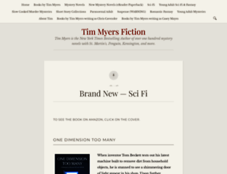 timmyersfiction.com screenshot
