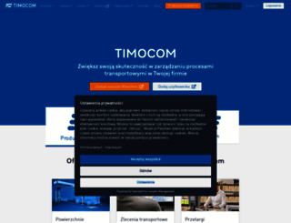 timocom.pl screenshot