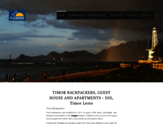 timorbackpackers.com screenshot