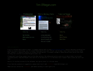 timoregan.com screenshot