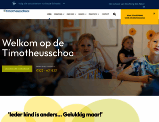 timotheusschool.nl screenshot