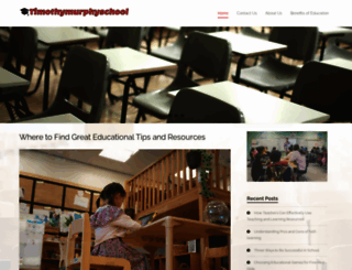 timothymurphyschool.org screenshot