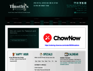timothysofnewark.com screenshot