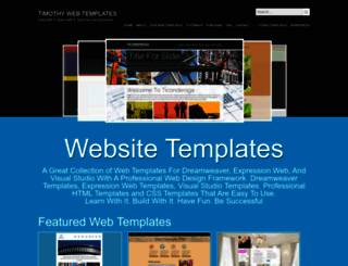 timothytemplates.com screenshot