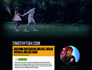 timothytiah.com screenshot