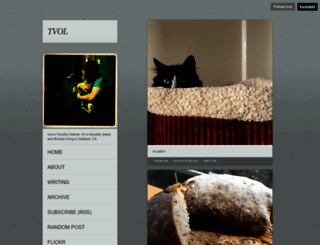 timothyvollmer.com screenshot