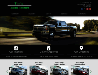 timsautooutlet.com screenshot