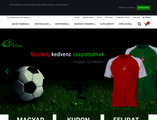 timsport.hu screenshot