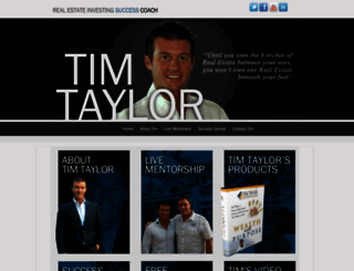 timtaylorrealestatecoach.com screenshot