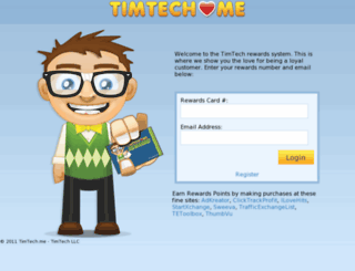 timtech.me screenshot