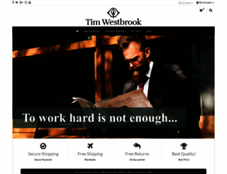 timwestbrook.com screenshot