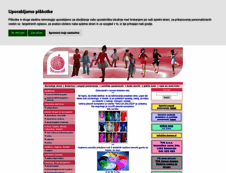 tin-design-shop.si screenshot