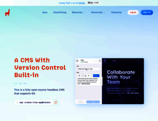 tinacms.org screenshot