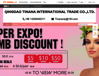 tinanagroup.en.alibaba.com screenshot
