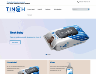 tinchcosmetics.com screenshot