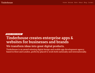 tinderhouse.com screenshot