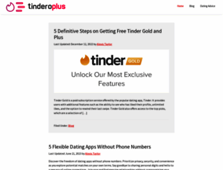 tinderoplus.com screenshot