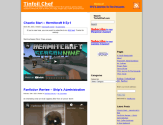 tinfoilchef.com screenshot