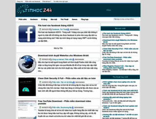 tinhoc24h.info screenshot