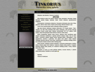 tinkorius.lt screenshot