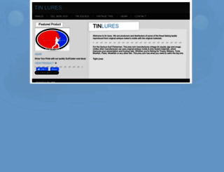 tinlures.com screenshot