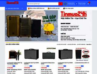 tinmua24h.com screenshot