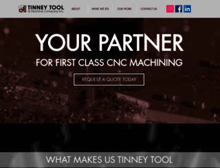 tinneytool.com screenshot