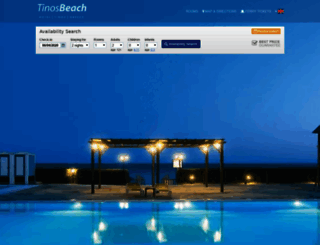 tinosbeach.reserve-online.net screenshot