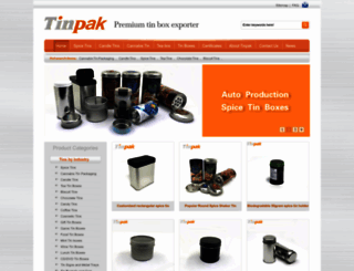 tinpak.com screenshot
