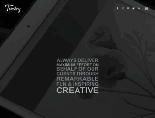 tinsleycreative.com screenshot